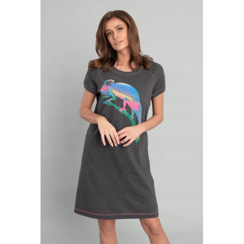 KOSZULA NOCNA ITALIAN FASHION WOLTA KRÓTKI RĘKAW